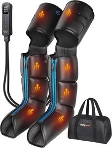 SHINE WELL Beinmassagegerät mit Wärme & Kompression zur Durchblutung & Schmerzlinderung SW-079A - Bild 1 von 7