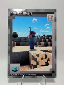 Crónicas artesanales paralelas de piedra de vidrio #75 2024 Panini Minecraft - Imagen 1 de 2