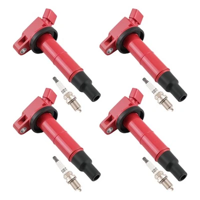 4 bobinas de encendido y bujías para Scion xB tC 2,4 L 2005-2015 Foto 1 de 4