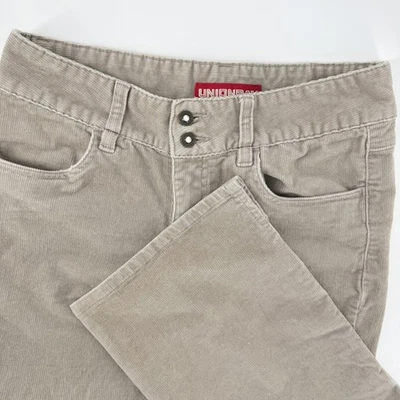 Y2K Early 2000s Women’s Corduroy Sz 7 Bootcut Low Rise Sparkly Stretch Pants - Image 1 of 4