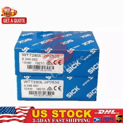 US FREE TAX  SICK WTT280L-2P2536 WTT280L2P2536 6048062 Photoelectric - Image 1 of 4