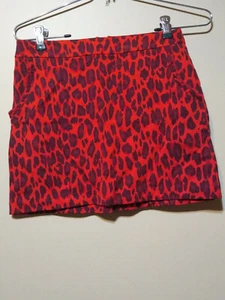 KATE SPADE KIDS GIRLS RED CHEETAH A-LINE SKIRT SZ: 132 / 12Y NWT - Picture 1 of 6