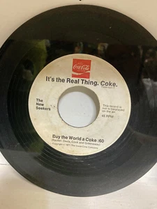 The New Seekers-Buy the World a Coke-1971/VG+/promo Coca-Cola label free shippin - Picture 1 of 1