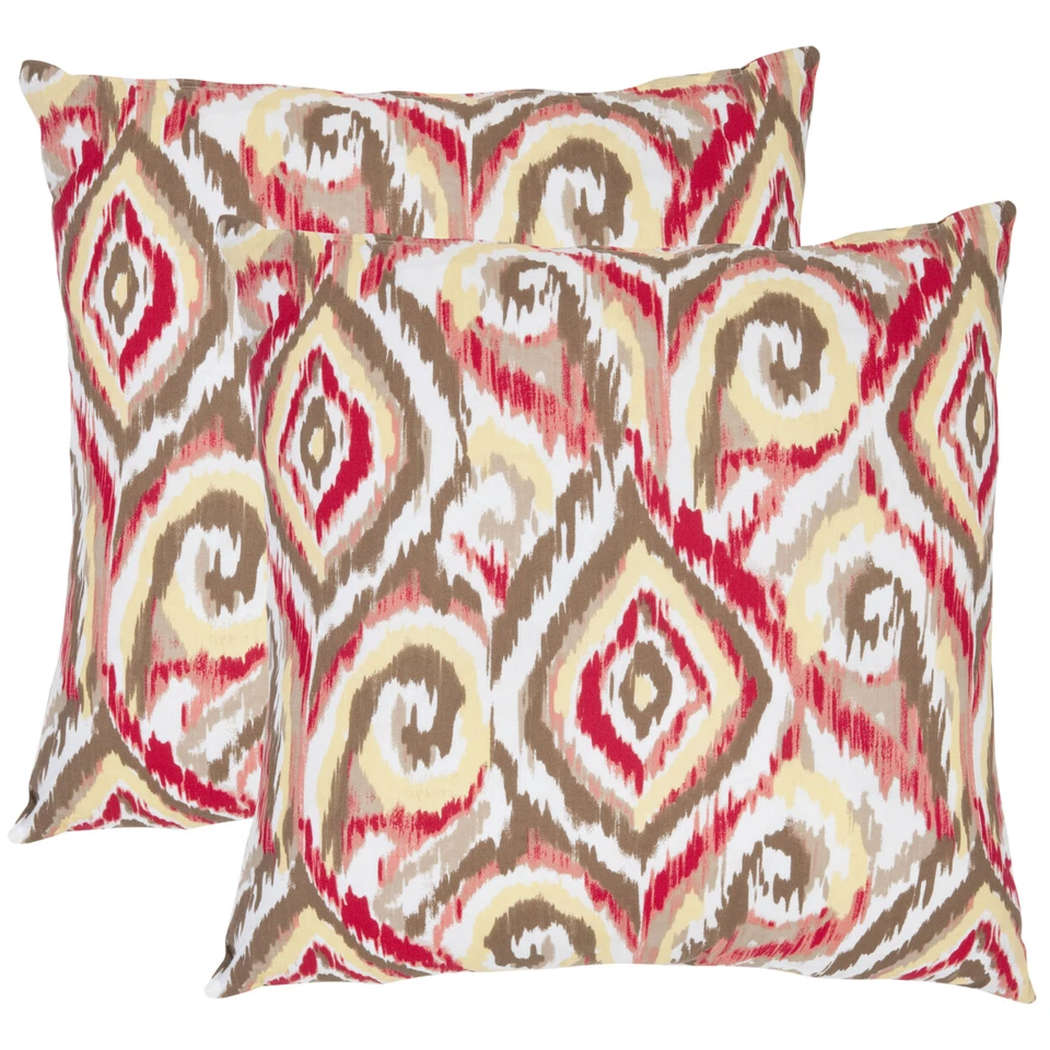 Safavieh Joyce Cotton Throw Pillow Set of 2