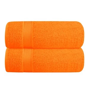 Cotone Confezione 2 Asciugamani Da Bagno Oversize Set 28x55 Pollici, Asciugamani Da Bagno Grandi, Ultra... - Foto 1 di 8