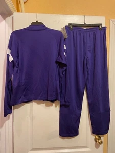 Eastbay Evapor atlethic Boy's Jacket and Pants set Purple/White YXL - Picture 1 of 7
