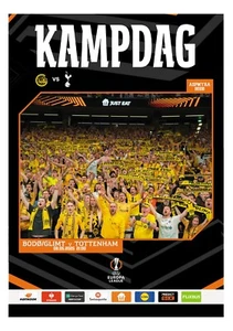 BODO GLIMT Norway TOTTENHAM SPURS England 2025 EL S FINAL FAN 16pg + OFFICIAL LU - Picture 1 of 2