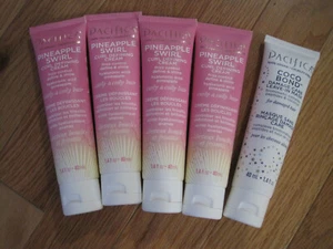 4 X Pacifica Pineapple Swirl Curl Defining Cream & BONUS Coco Bond Mask 1.4oz ea - Picture 1 of 1