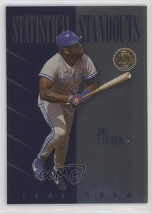 1994 Leaf Statistical Standouts Joe Carter #7-10