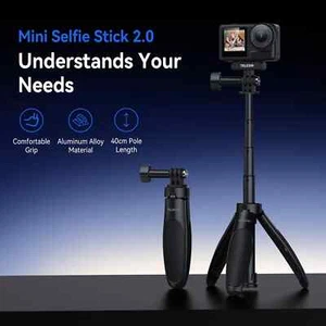 Accessori Monopiede Selfie Stick Treppiede o GoPro Hero /Insta360/DJI Osmo Action - Foto 1 di 7
