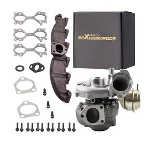 Turbocompresseur Turbo + COLLECTEUR D'ÉCHAPPEMENT for BMW X5 E53 3.0d M57N neu - Imagen 1 de 11