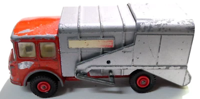 Matchbox Nr.7 Dimensione Rifiutare Camion Spazzatura,Chiaro Usato Stato,Vecchio - Immagine 1 di 4