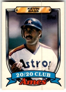 1989 Topps Ames 20/20 Club - Kevin Bass #2 - Bild 1 von 2