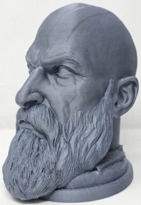 Kratos God of War Auriculares Soporte Geek Gamer Regalo Decoración Impreso en 3D