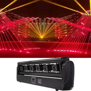 6 Eyes Moving Head Laser Light Show Projector RGB Lasers Club Lazer Bar Disco - Picture 1 of 6