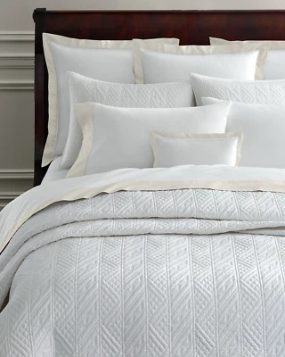 Ralph Lauren $570 Oakfield Coverlet Quilted Bedspread King Parchment - Image 1 of 3