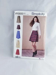Gonne Simplicity Misses modello da cucire taglie USA 14-22 #R10033 - Foto 1 di 3