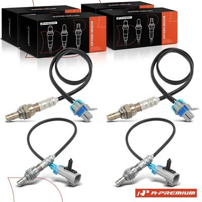 Sensor de oxígeno O2 aguas arriba y aguas abajo 4 piezas para Cadillac CTS 2009-2015 V8 6,2 L Foto 1 de 4