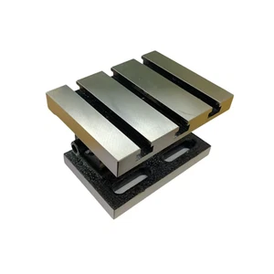 ADJUSTABLE TILTING ANGLE PLATE ECLIPSE TYPE 5" X 4" GRADUATED 0-90° 10MM T SLOTS - Picture 1 of 3