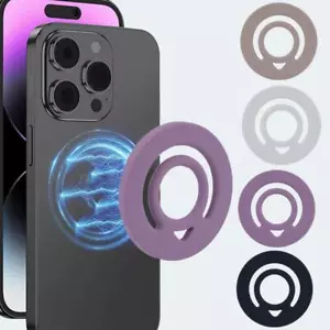 For Magsafe-Phone Ring Holder Phone Grip Holder Magnetic Durable Silicone F8L2 - Photo 1 sur 21