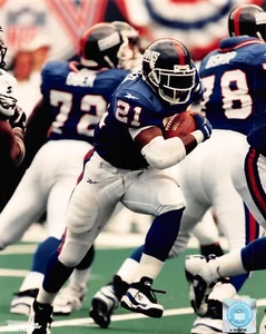 Foto de Tiki Barber de los New York Giants 8x10 de la NFL #4037 - Imagen 1 de 2