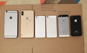 iPhone Lot Of 6 For Parts Or Repair Untested. Estate Find  - Picture 1 of 19