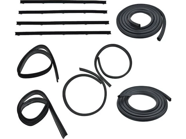 TRQ Door Seal Kit fits Dodge W300 Pickup 1972-1974 45HGWD - Image 1 of 1