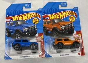 Hot Wheels 2021 Ford Bronco blau, orange Version neu im Jahr 2021 - Bild 1 von 4