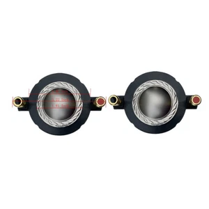 STARAUDIO Dual 34MM PA DJ Speaker Driver Tweeter Diaphragms Titanium Compression - Picture 1 of 10