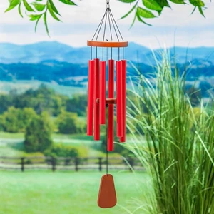30" H Avria Hand Tuned Wind Chime, Star Spangled Banner - Picture 1 of 2