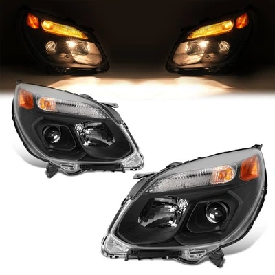DOT Pair Projector Headlights Assembly For Chevy Equinox LT LS LIZ 2016-2017 Foto 1 de 4