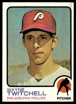 1973 Topps Vintage Baseball Wayne Twitchell Philadelphia Phillies #227 - Image 1 of 2