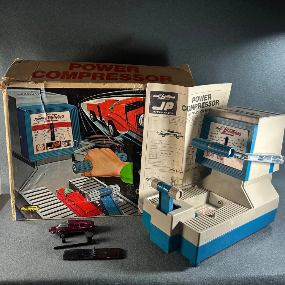 Johnny Lightning JP Jet Power Compresor Coche Topper Juguetes De Colección Leer Foto 1 de 4