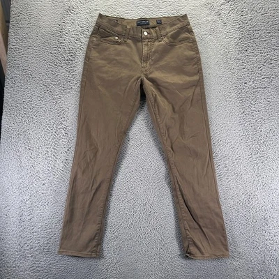 Lucky Brand 410 Athletic Jeans Mens 30x30 Brown Cotton Straight Slim Fit Stretch - Image 1 of 4