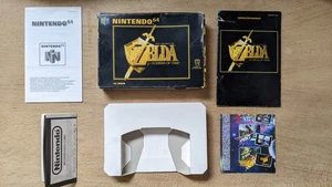 ZELDA: Ocarina Of Time (BOX ONLY) + Instructions + Info Poster - Picture 1 of 14