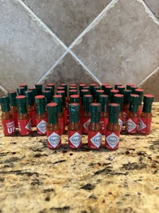 Mini Tabasco Original Pepper Sauce Bottles 1/8 FL Oz - 3.75 Ml (44 Bottles) - Picture 1 of 6
