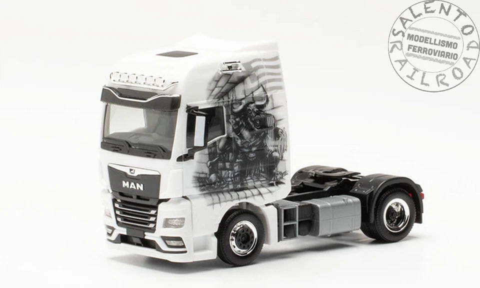 Herpa 315715 MAN TGX GX Lagoudakis 'Minotaur' Truck - 1:87 H0 - Image 1 of 1