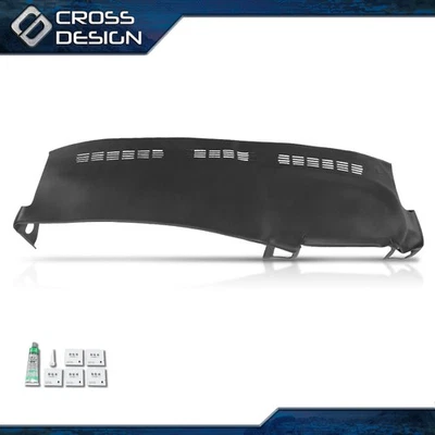 Cubierta de tapa de tablero moldeada negra apta para Silverado Sierra Suburban 1999-2006 Foto 1 de 4