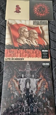 Lindemann Rammstein 4 Vinyl / LP  Set  F & M, Live in Moskow Neu OVP Selten Rar - Bild 1 von 2
