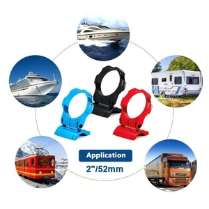 Auto Gauge Meter Pod Mount Holder Pillar Gauge Meter Mount Single Hole Bracket - Picture 1 of 11