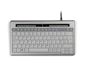 Bakker & Elkhuizen BNES840DUK Keyboard QWERTY S-board 840 Design USB silver-whit - Picture 1 of 8