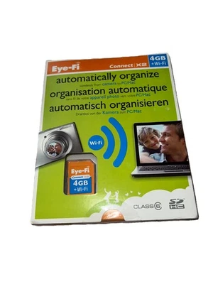 Eye-Fi Connect X2 4GB Class 6 - SDHC Card - Retail - EYE-FI4-CN - Image 1 of 2