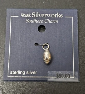 Belk Silverworks Sterling Silber 925 Fußball Sport Charm Anhänger - Thailand - Bild 1 von 5
