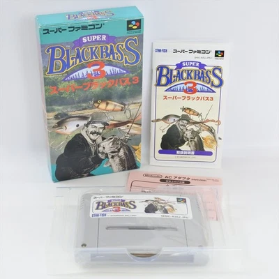 SUPER BLACK BASS 3 Super Famicom Nintendo 1766 sf - Image 1 of 4