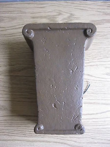 Pillar Style Wall Sconce Light Fixture Brown 163-00LTH Two Light - Picture 1 of 4
