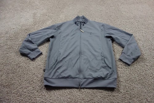 UNDERCOVER Giacca da pista vintage Air Jordan da uomo grande grigio nascosto moto