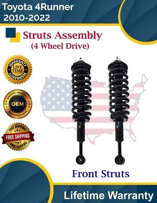 Premium Quality OE Front Struts For 2010-22 Toyota 4Runner 4WD Lifetime Warranty - Изображение 1 из 4