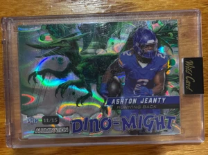 2024 Wild Card DINO-MIGHT Pterodactyl #DMPTE1-AJ Ashton Jeanty /15 - Picture 1 of 2