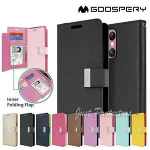 For Samsung Galaxy S25 S24 S23 Ultra S20 S21 FE Wallet Case Leather Flip Cover - Picture 1 of 69
