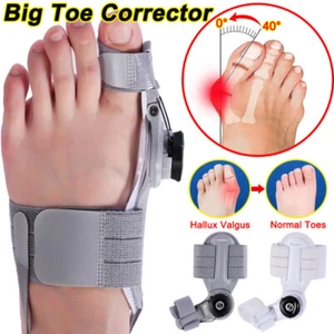 Orthopädische große Zehenpartie Bunion Korrektor Hallux Valgus Glätter Schiene Unterstützung USA - Bild 1 von 34